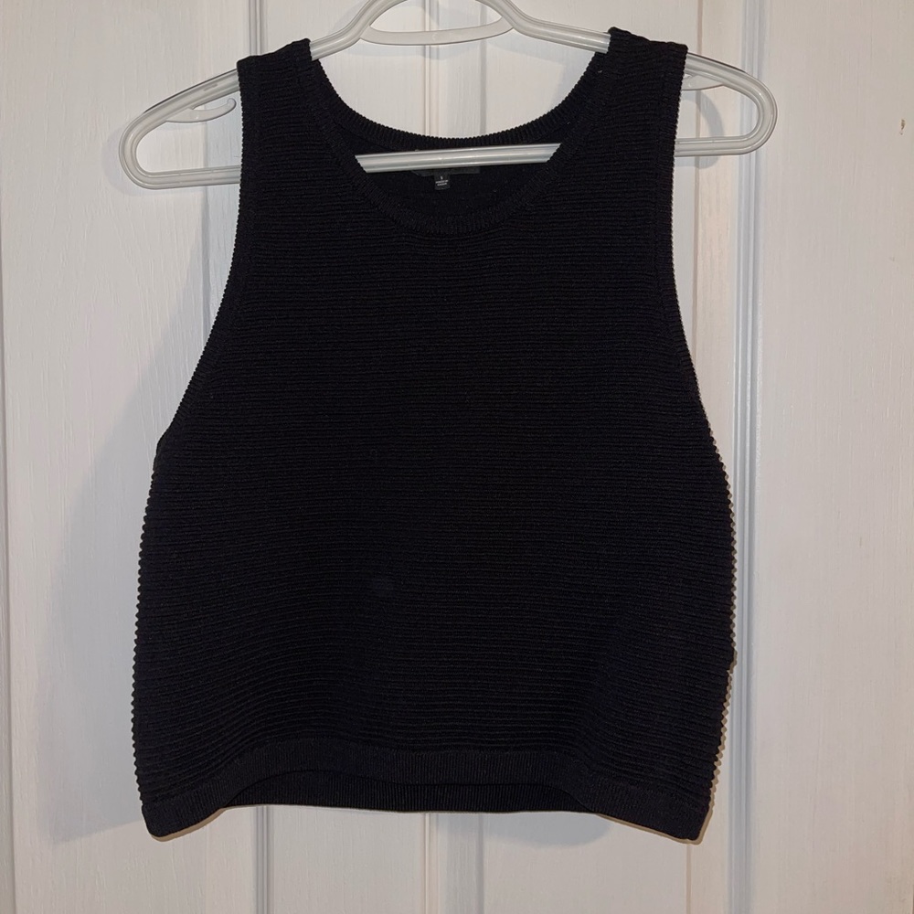 Babaton ribbed vest small